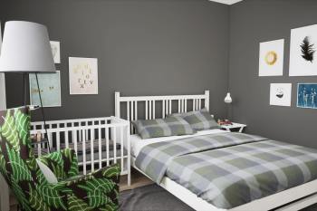 Szara sypialnia – piękna, ale czy dla każdego?